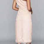 Reiss 💕💕 Mena One-Shoulder Crochet Lace Dress ~ Nude US 6 NWT Photo 2