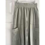 SHORE Women's XS Green Jogger Cargo Pants High Rise Athleisure Comfort Cozy Photo 1