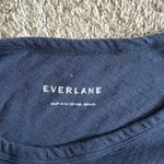 Everlane The Air Oversized Crew Tee size L in Navy Photo 4