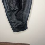 Aritzia Babaton Faux Leather Mayne Black Belted Pants Photo 4