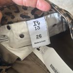R13  Allison skinny Leopard Print Pants Photo 7