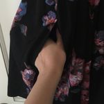 Free People black floral Twilight Combo dress Size 4 Photo 1