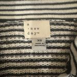 A New Day Black & Cream Striped Maxi Sweater Dress NWT, Long Sleeve, Size XS Photo 7