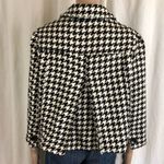 Last Kiss  houndstooth cropped blazer Photo 4