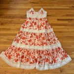 Antonio Melani Embroidered Floral Maxi Dress Sz 12 Photo 2