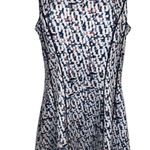White House | Black Market Fit & Flare Abstract Multicolor Scuba Dress EUC Size 8 Photo 5
