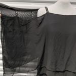 Slny  Women's Cocktail Dress Size 4 Black Chiffon Mother Of Bride Wedding Party Photo 12