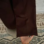 draper's & damon's Chocolate Brown Tailored Pants Photo 8