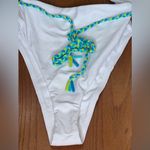 Lovers + Friends Waterfall Halterneck Tie One Piece Swim Suit in White Size XS Photo 7