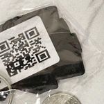 Rimsports Fingerless Weightlifting Gloves Pink Black Keychain Keyring Photo 6