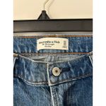 Abercrombie & Fitch  The 90s Straight Mid Rise Jean Denim Dark Wash 12S 31 EUC Photo 10