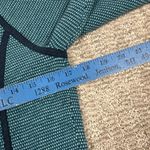 Title Nine  Turquoise Blue Full Zip Cotton Blend Sweater Women's Size Medium Photo 4