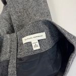 Banana Republic Tweed Pencil Skirt Gray Zipper Front Business Casual Women 4 Photo 7