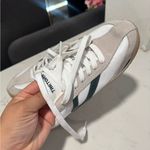 Tretorn Casual Beige and Green Sneakers Photo 5