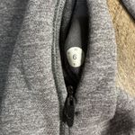 Lululemon  Hill And Valley Mock Neck Long Sleeve Top Size 6 Heathered Slate Crop Photo 5