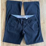 Unionbay  Vtg Black Low Rise Wide Leg Chinos Size 3 Photo 0