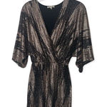 Charlotte Russe SZ XS gold metallic elegant romper Photo 0