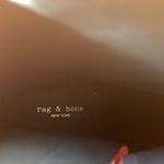 Rag and Bone  Beha Boot Orange Suede Size 9 Italian Leather Slim Stiletto Shoe Photo 5