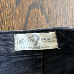 Free People We The Free Black Mini Pencil Skirt with Slit Photo 2