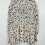 Free People  Flower Fields Mini Dress in Light Combo Size Small Photo 7