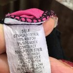 Expresso size large long sleeve black and pink top Black Photo 5