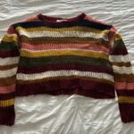 Quiet Storm  Striped Sweater Photo 1