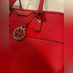 Henri Bendel ‎ Bright Red Hobo Crossbody Bag Photo 1