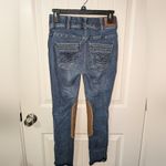 Good Rider Horse Bit Cropped Jeans W24R Medium Wash Blue Size 24 Photo 1