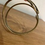 Anthropologie Vintage arm brass snake cuff Photo 4