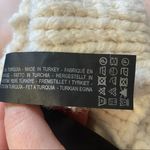 ZARA  Ecru Cable Knit Lace Up Sleeve Sweater Size Small Photo 6