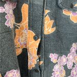 Free People  Floral flannel Jacket Photo 7