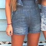 House of Sage Jean Romper  Photo 0