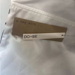 DO+BE NWT Blouse Crop Off The Shoulder Top Resort Wear Ruffle Small Photo 6