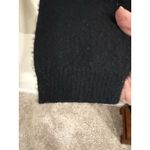 Free People  NWT Women’s Easy Street Crop Pullover Sweater Size Large Black Boho Photo 2