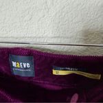 Anthropologie  Maeve Colette Corduroy Wide Leg Cropped Pant Grape Purple Size 32 Photo 5