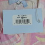 Hill House The Lily Dress Candy Kaleidoscope Pink Yellow Linen Midi XXS New Photo 8