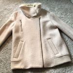 ZARA  jacket/coat, faux fur collar, size small Photo 9