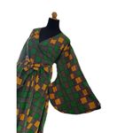 LADDI NWT INDIAN BATIK BLOCK PRINT DRESS AFRICAN STYLE ONE SIZE Size undefined Photo 2