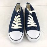 Twisted Womens Sneakers Low Top Canvas Lace Up 6 Blue Photo 1