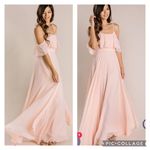 INA ADELE RUFFLE MAXI DRESS size large Photo 1