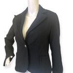 The Fillmore Wool Blend Faux Leather Women’s Coat Black Size M Photo 5