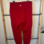 Yogalicious NWOT Lux Crop leggings cranberry color size Small Photo 1