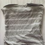 Cotton On Gray Striped Tube Top Photo 0