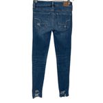 American Eagle 2/$30  Distressed Stretch Skinny Jegging Jeans 00 Short Photo 2