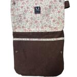 Magnolia Brown Crossbody Flap Over Shoulder Bag Pink Floral Women’s M CUTE BOHO Photo 6