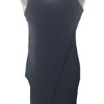 Bar III Womens Drapey Sleeveless Cocktail Dress 10940 Black Size XXS Photo 0