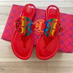 Tory Burch Miller Sandals Rainbow Red Photo 12