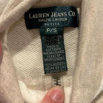 Ralph Lauren Lauren  Jeans Co. Quarter Zip Striped Pullover size Petite Small VTG Photo 4