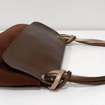 Victoria's Secret  Women's Brown Metallic Small Handbag Purse Photo 3