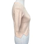 Topshop Angora Blend Cropped Sweater Blush Pink Size 2 Photo 2